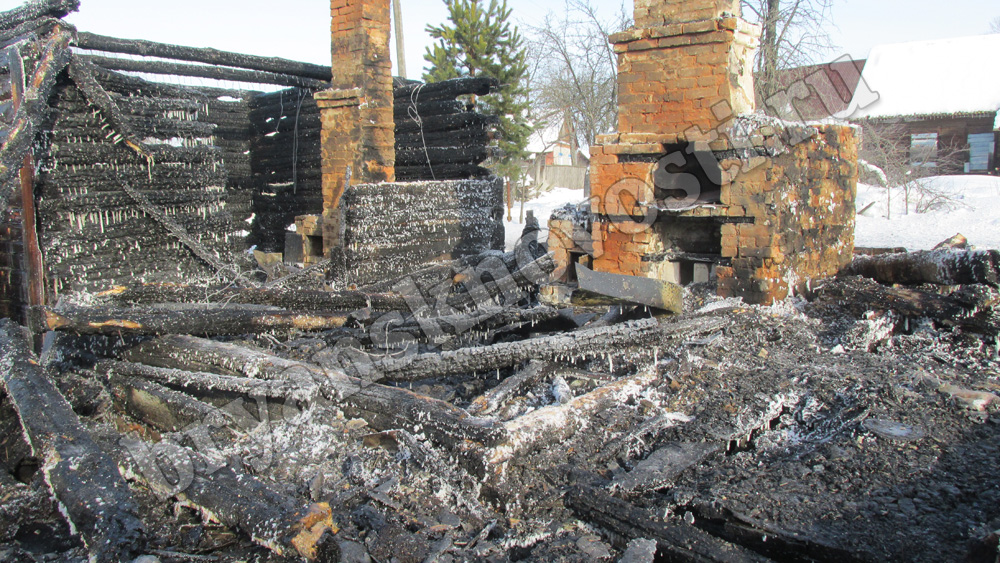 После смертельного пожара в Новозыбковском районе огнеборцы напомнили о мерах предосторожности
