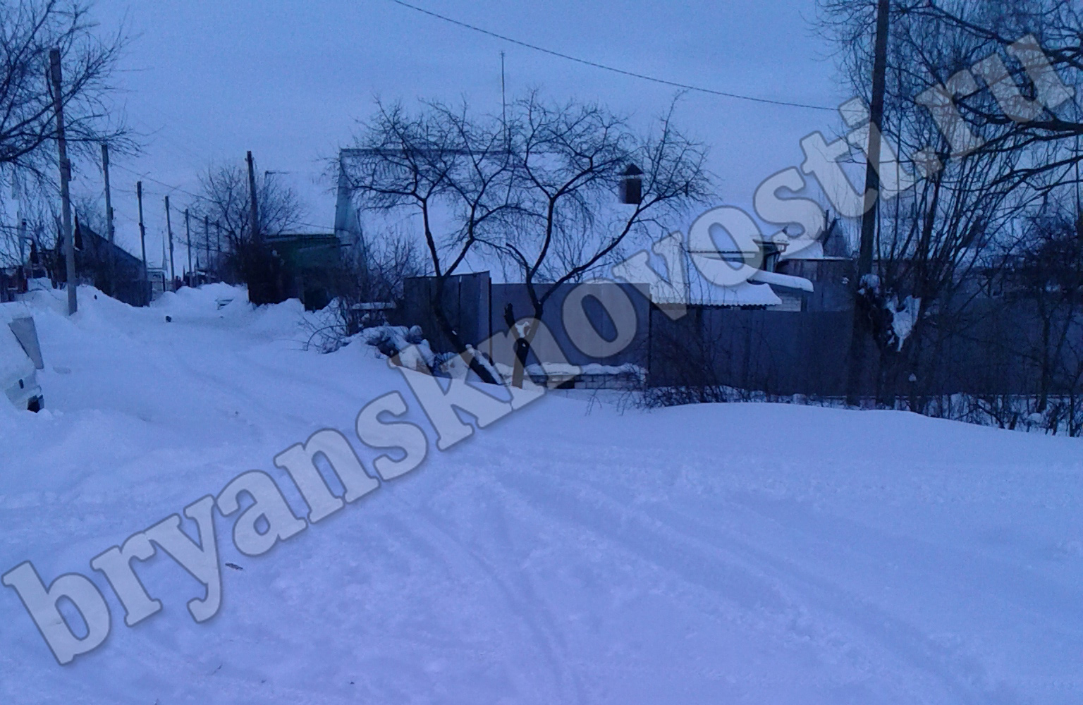 В Новозыбкове продолжают устранять последствия многодневного снегопада