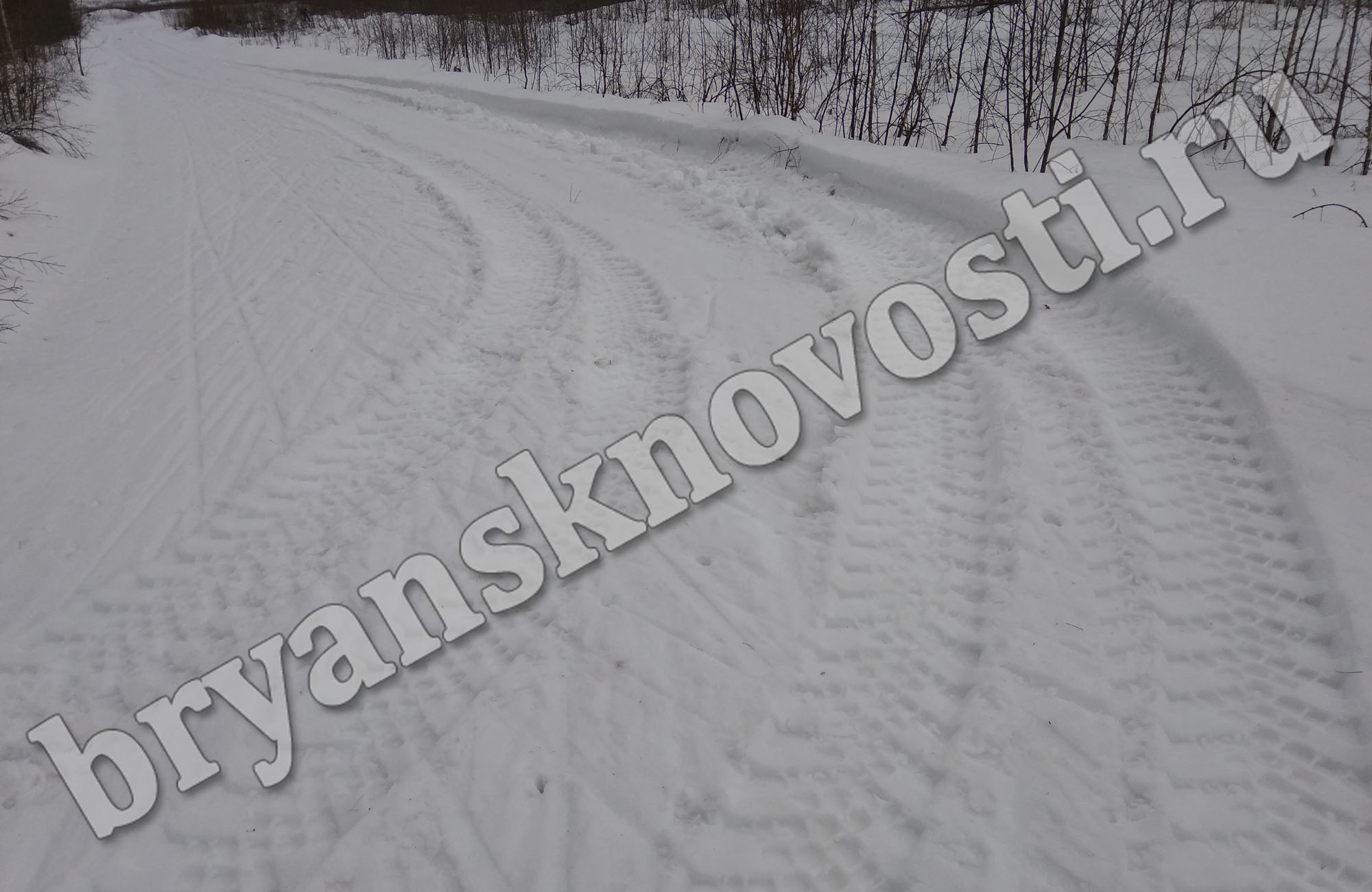 Лыжный сезон в Новозыбкове закрыла «тяжелая техника»