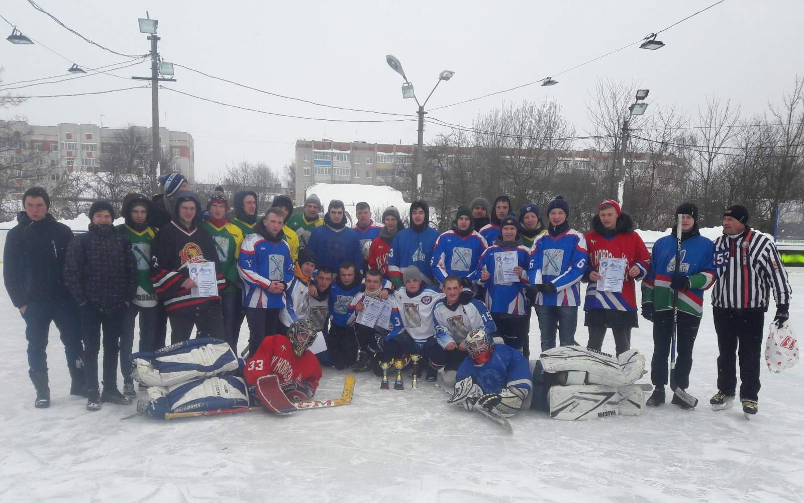 Хоккеисты новозыбковского педколледжа победили на «Золотой шайбе»