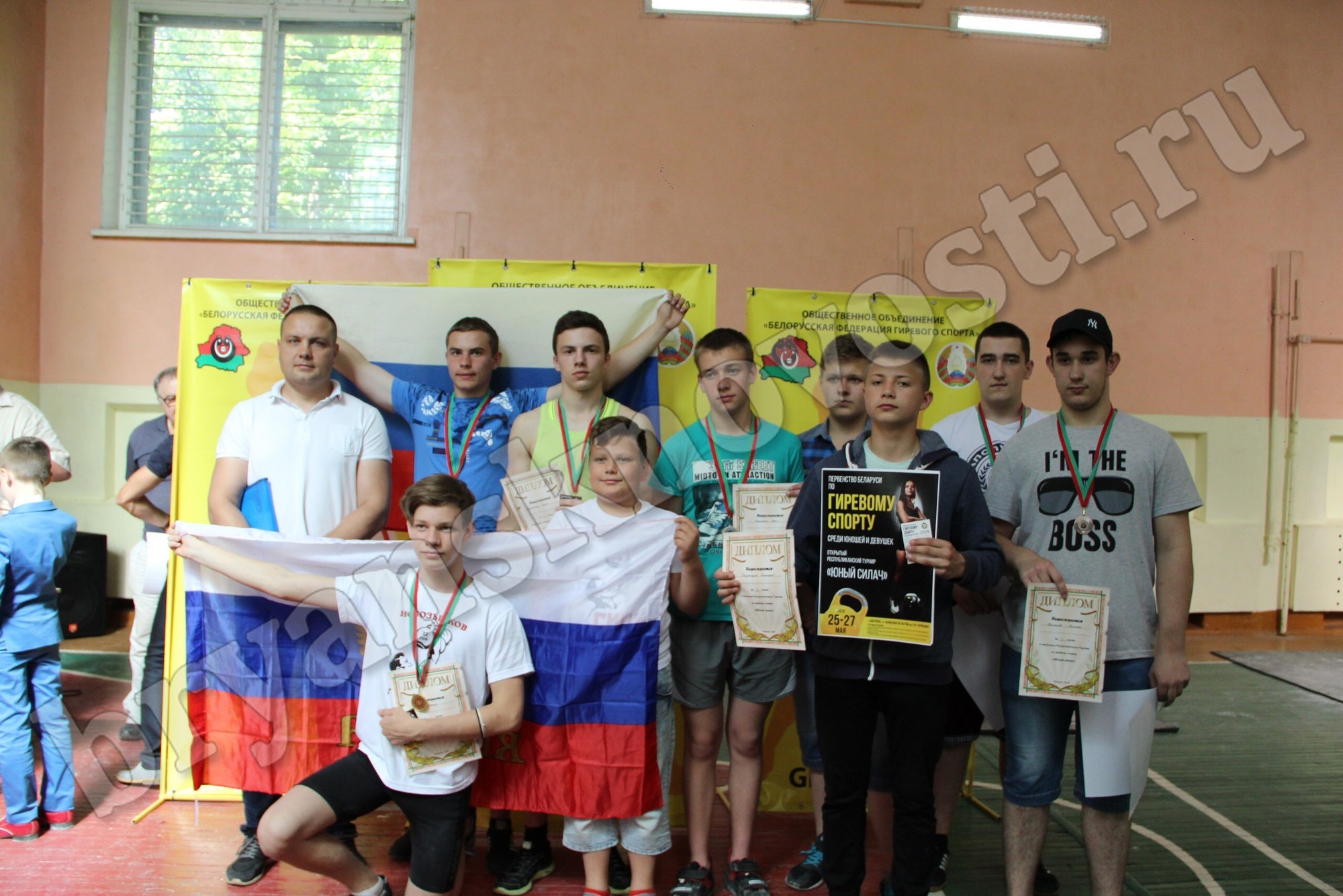 Новозыбковские гиревики победили на крупном международном турнире в Белоруссии