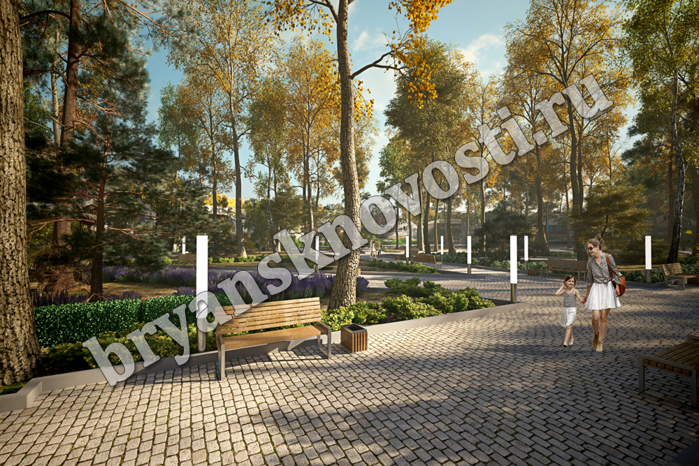 Проект реконструкции парка в Новозыбкове не попал в число победителей всероссийского конкурса
