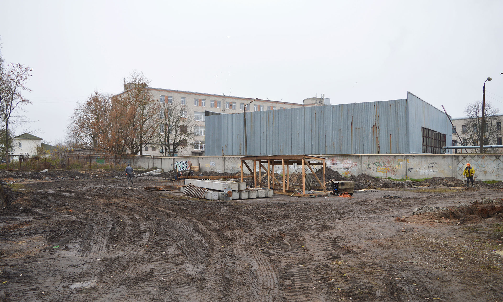 В Новозыбкове строится новый спортивный объект
