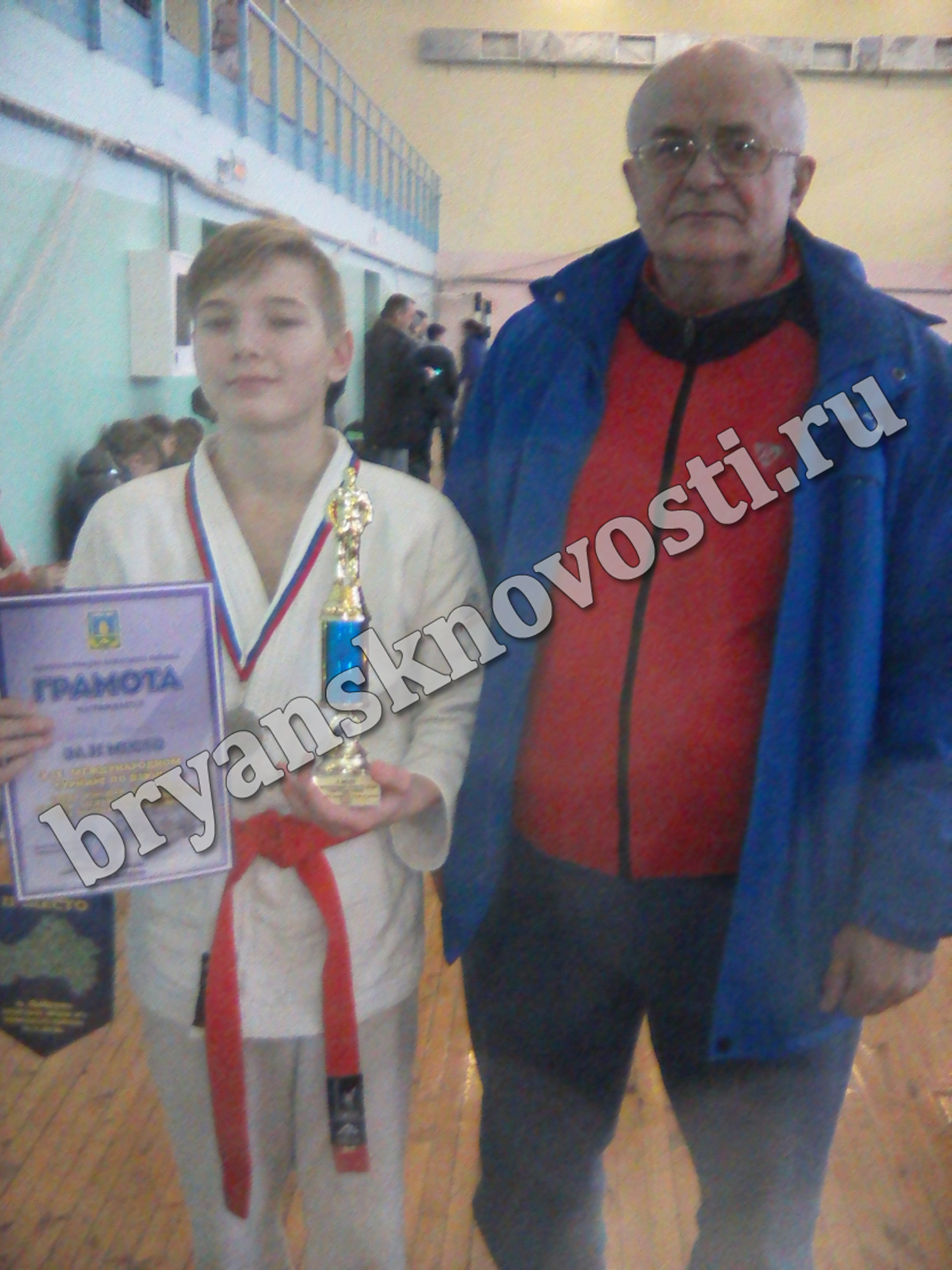 Новозыбковец Даниил Веждель – призер Международного турнира по дзюдо