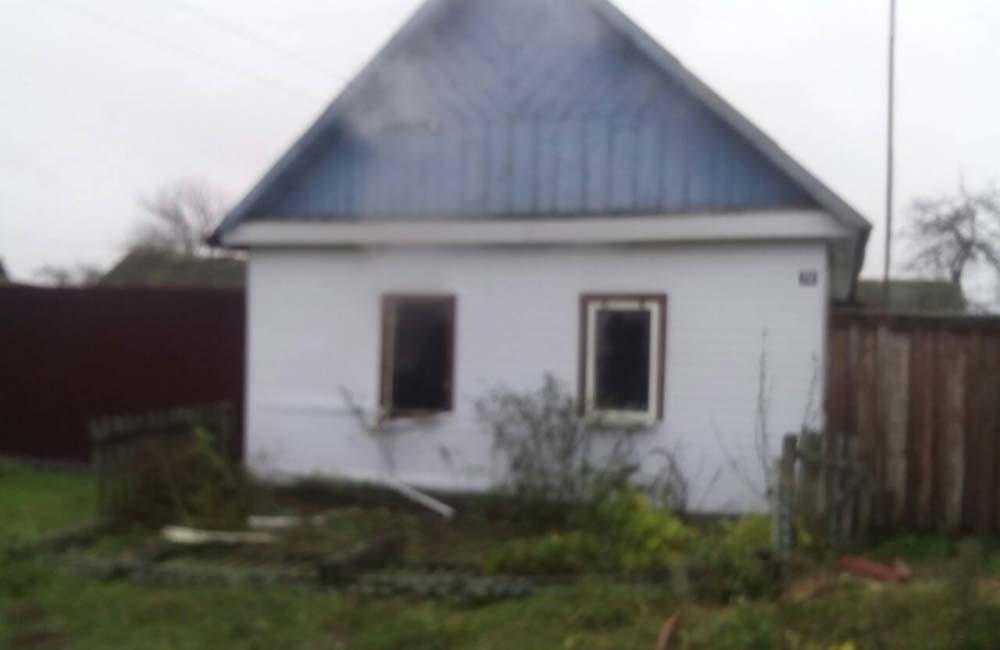 В Злынковском районе в огне погиб пожилой мужчина