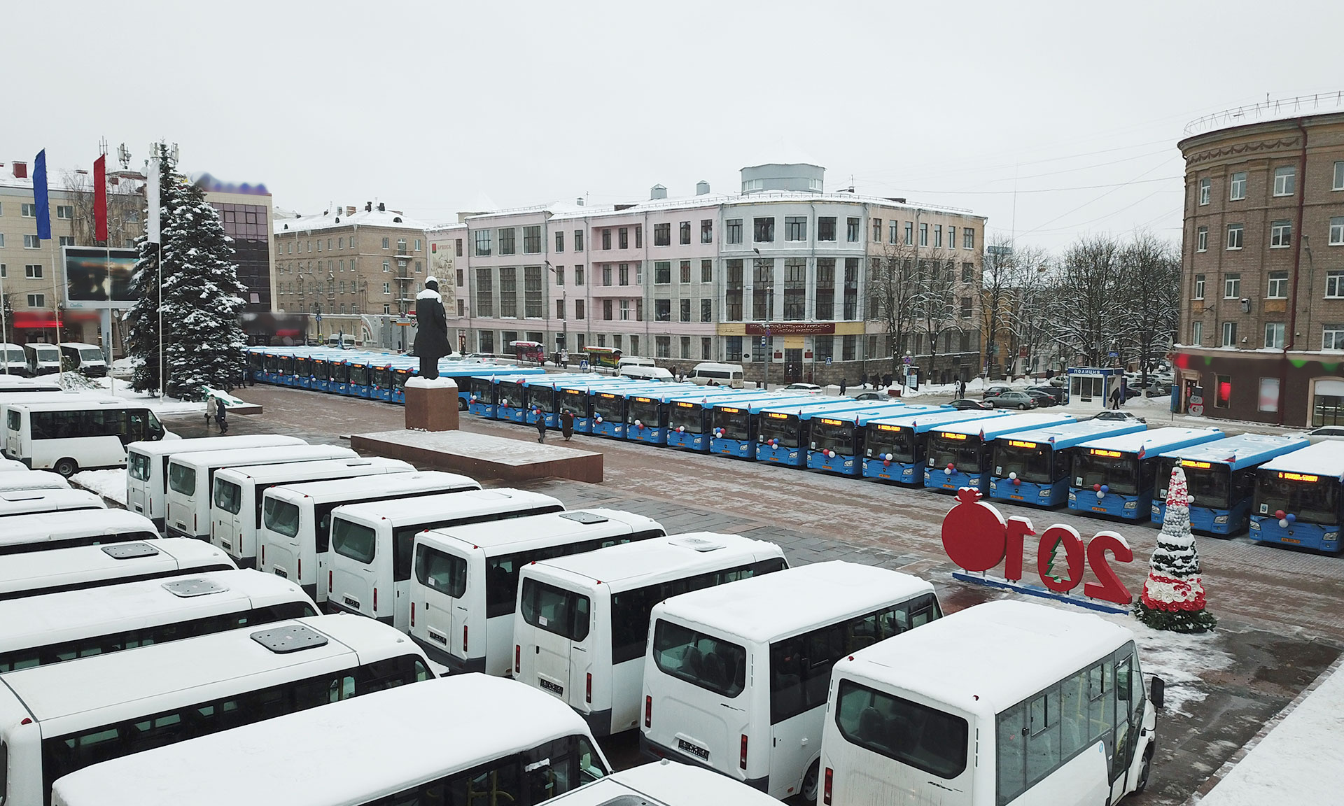 Сегодня в Новозыбков приедут новые автобусы для ПАТП