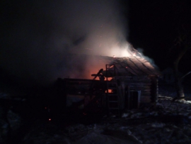 В Клинцовском районе во время пожара погибли мужчина и женщина