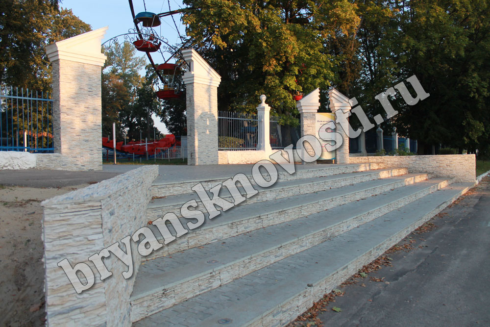 Новозыбковцы попросили областную власть решить вопрос дальнейшей реконструкции городского парка