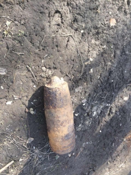 В ржавом снаряде, обнаруженном в Новозыбкове, тротила не оказалось