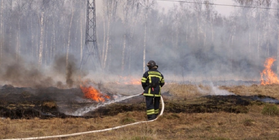 За минувшие выходные новозыбковские пожарные 15 раз выезжали на борьбу с огнем