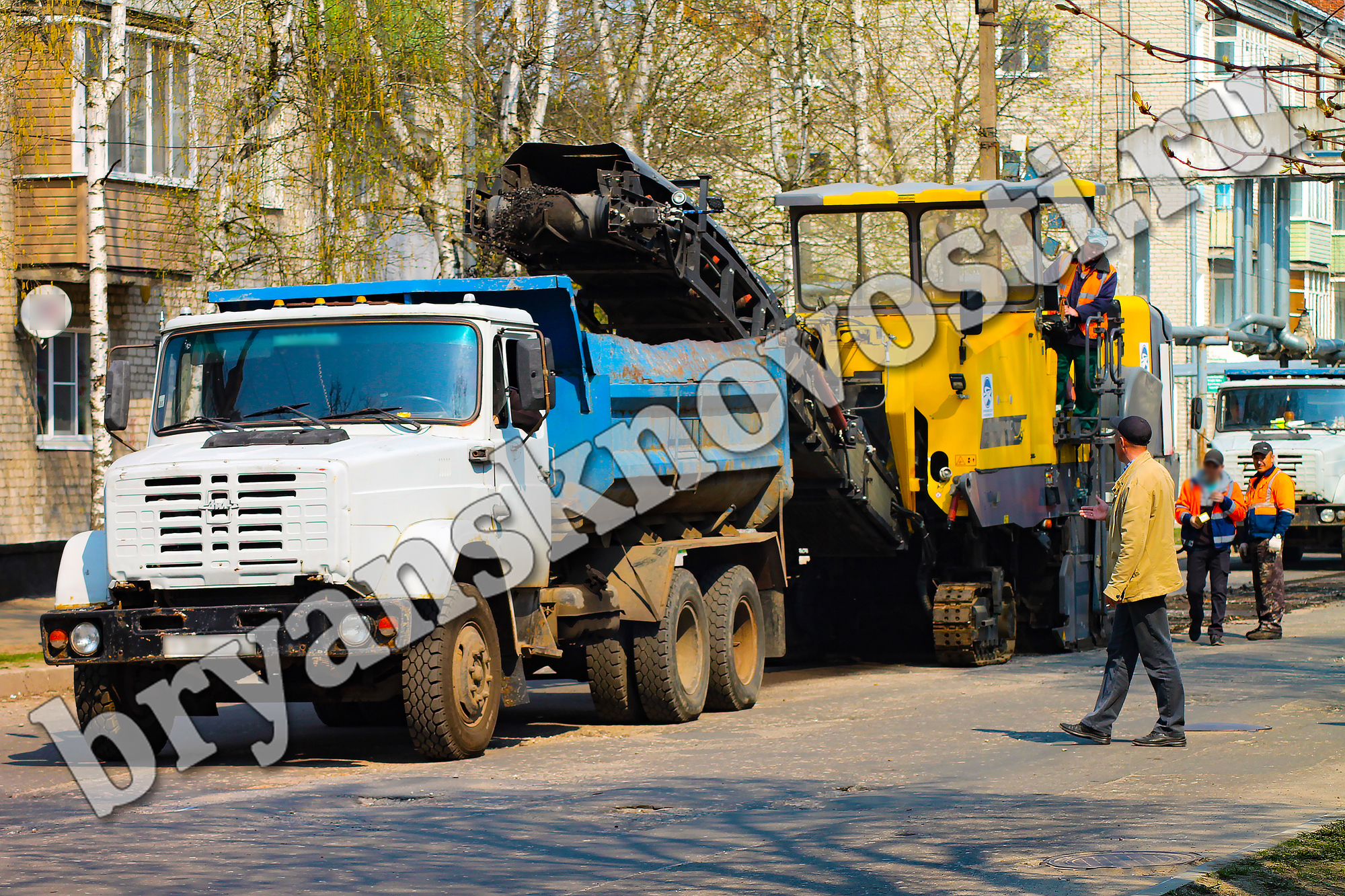 В Новозыбкове начался самый долгожданный дорожный ремонт
