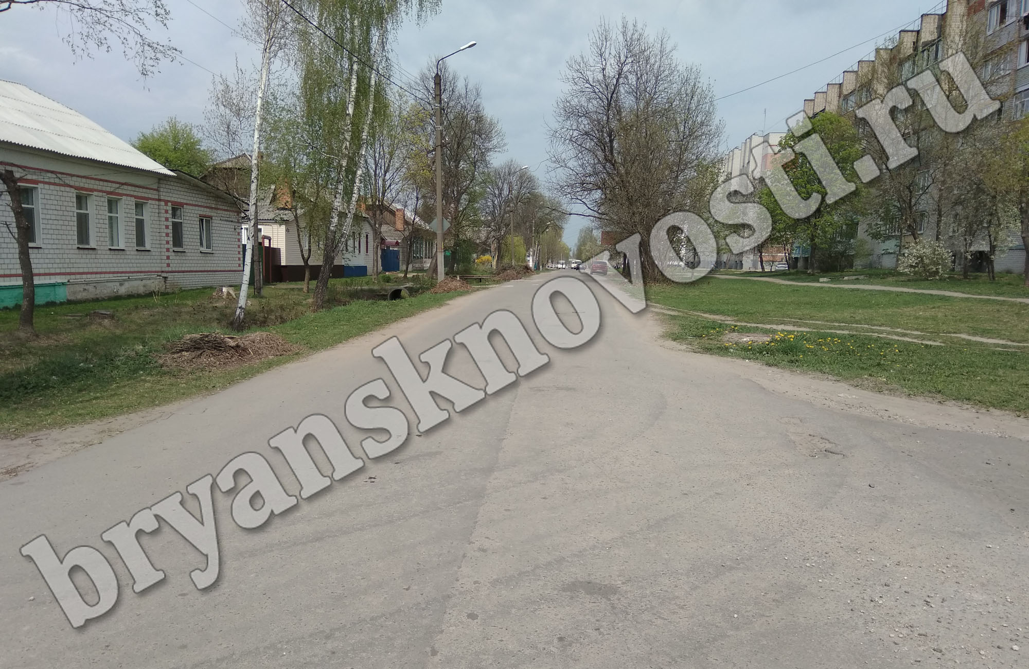 Новозыбковцы дискутируют в сети по поводу ремонта улицы Ломоносова