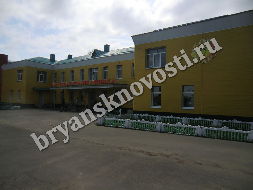 В детской поликлинике Новозыбковской ЦРБ идёт ремонт