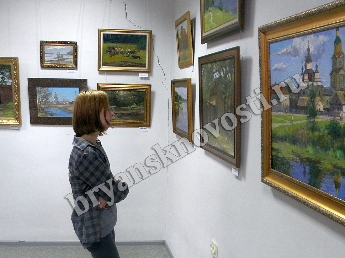 Выставку брянских художников можно увидеть в Новозыбкове