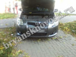Сегодня в Новозыбкове водитель страшно разбил автомобиль. Люди не пострадали