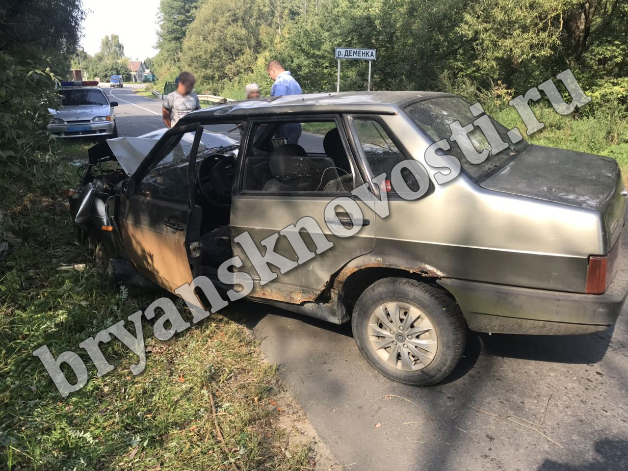 Водителя из Новозыбковского района внезапно остановило дерево