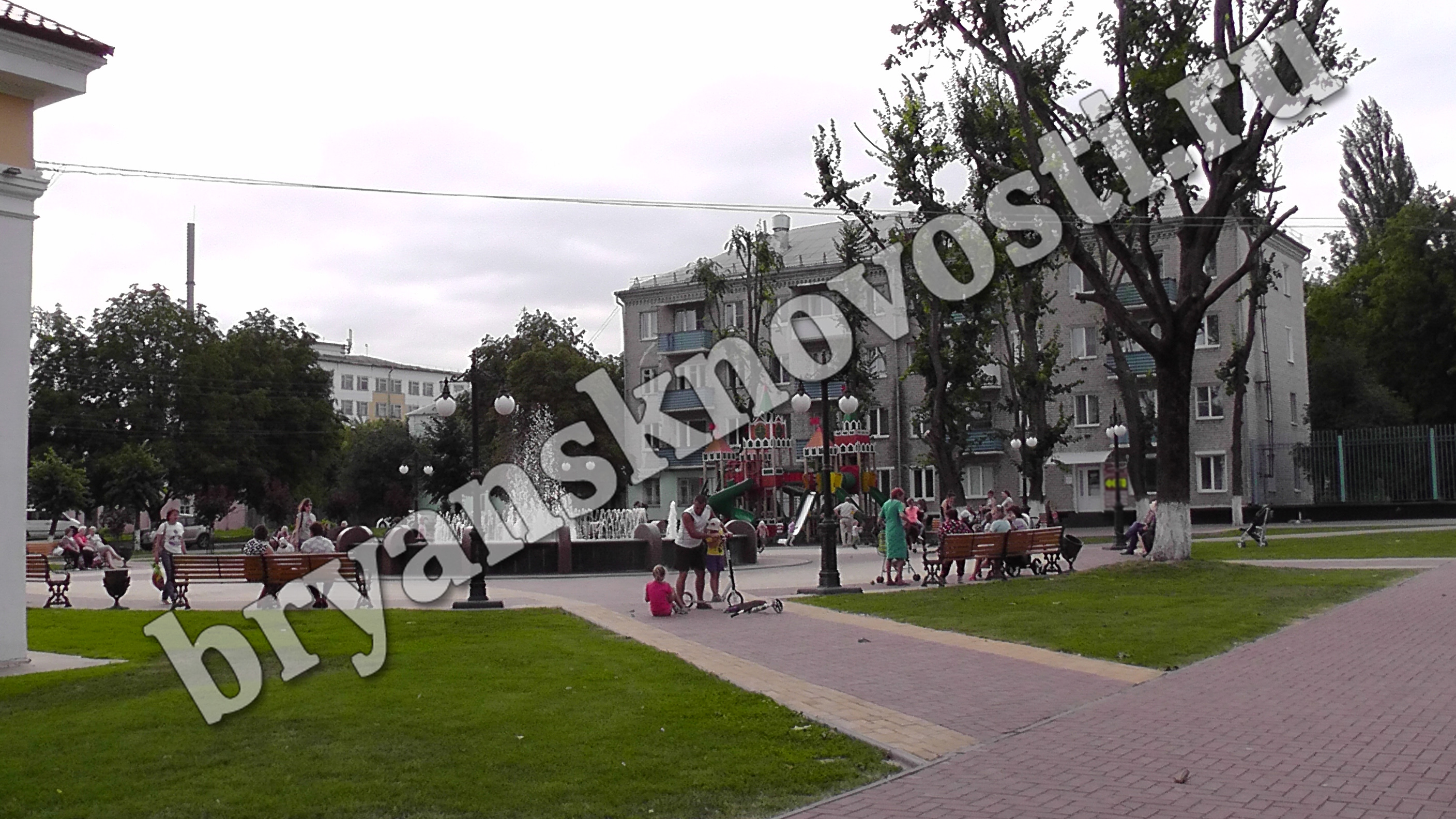 Единственный фонтан в Новозыбкове ждет ревизия