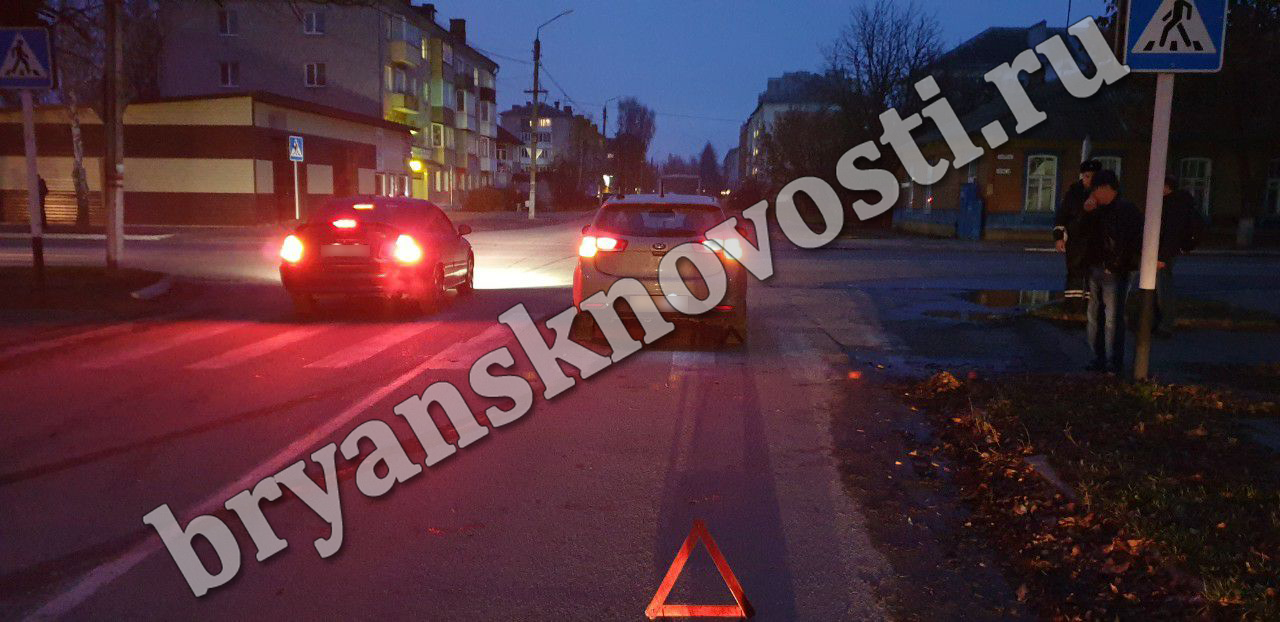 В Новозыбкове иномарка сбила пешехода