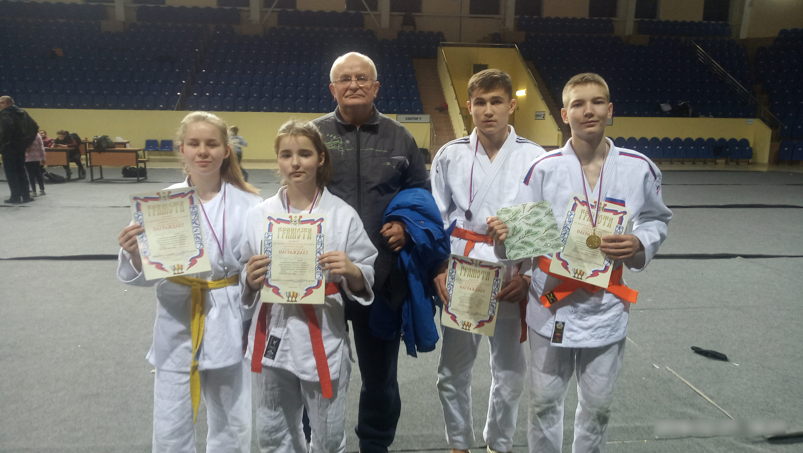 Новозыбковские дзюдоисты стали победителями на Международном турнире