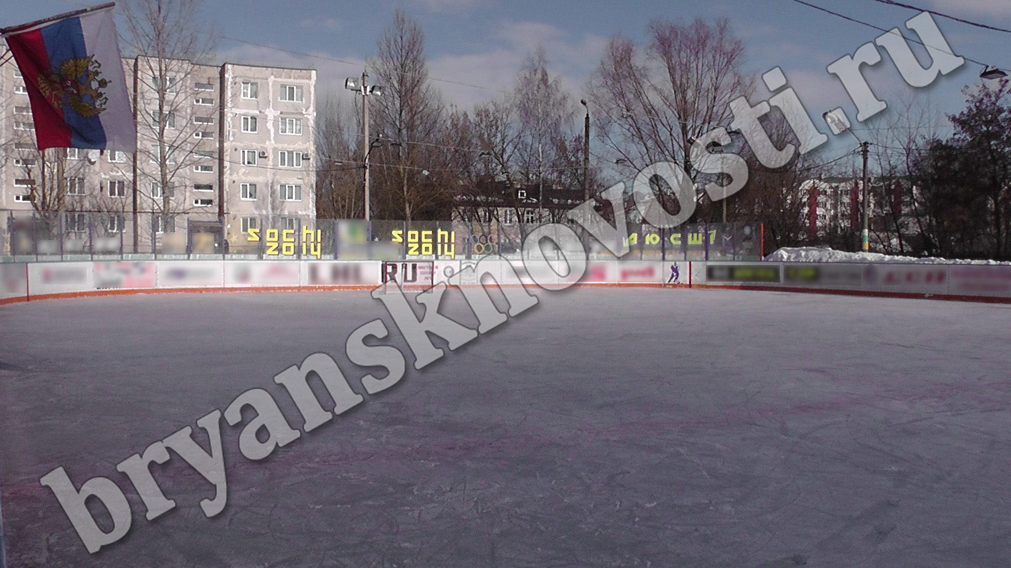 Погода отменила рождественский турнир по хоккею в Новозыбкове