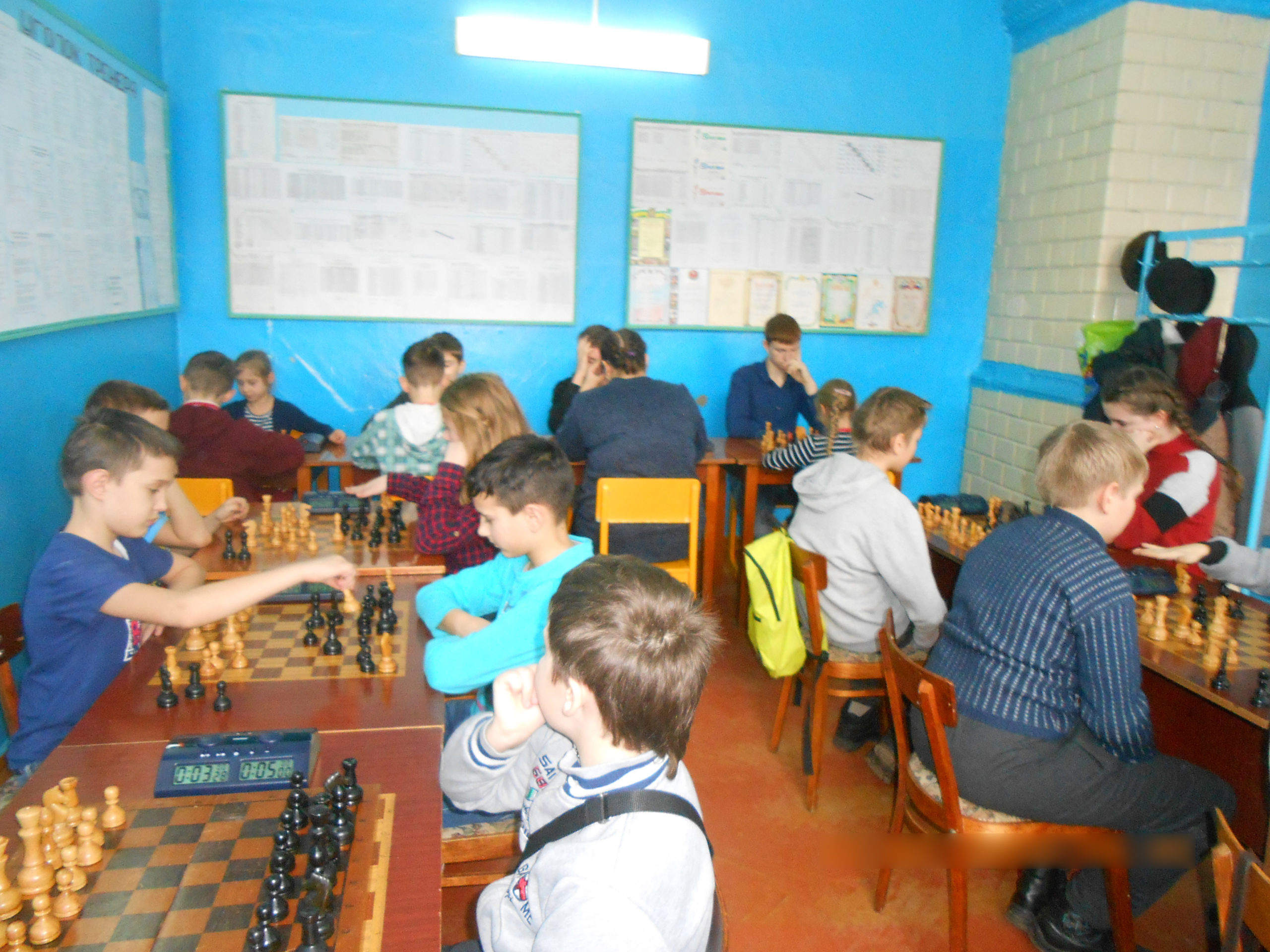 Лучшие шахматисты Новозыбковского округа сразились в блицтурнире