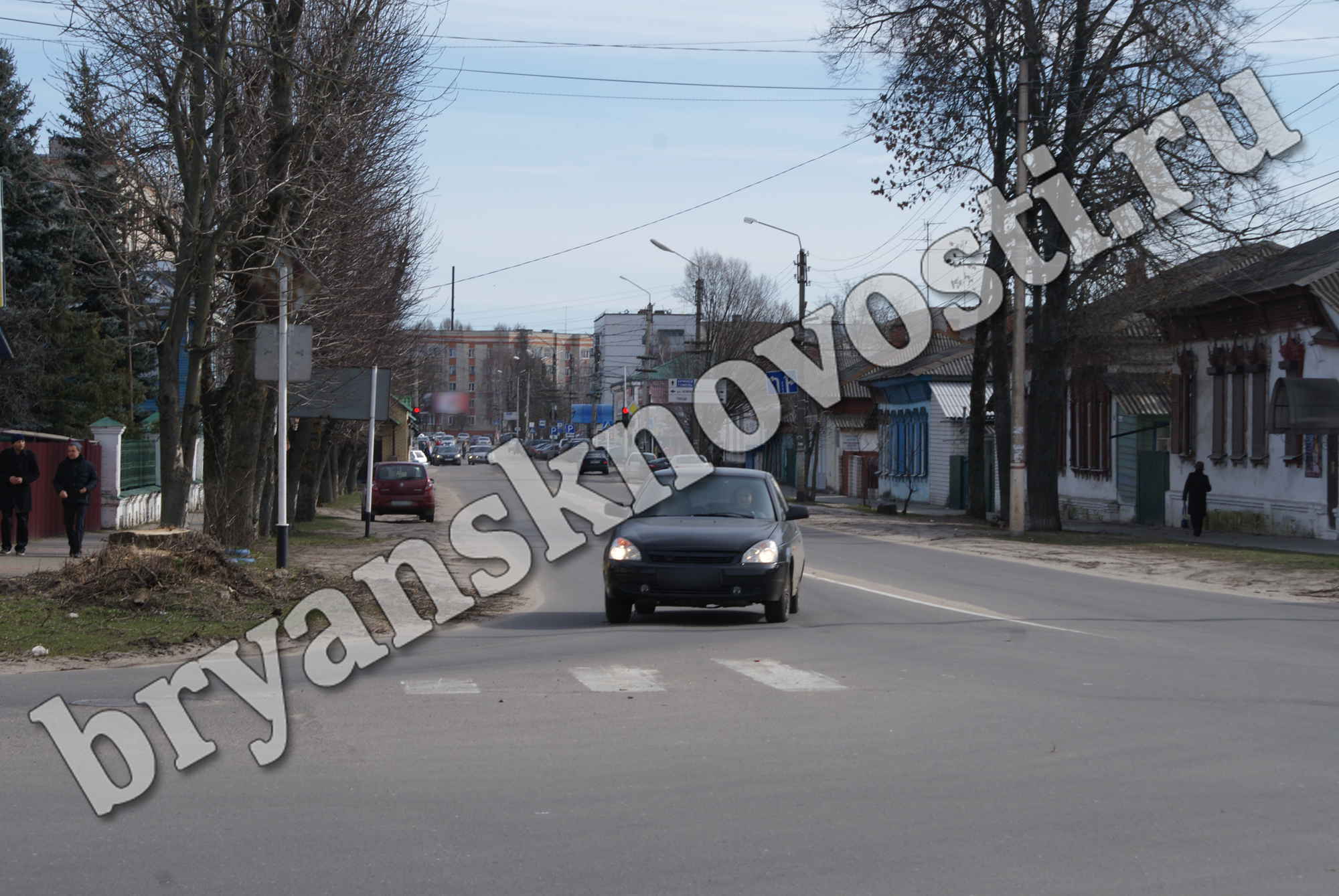 В Новозыбкове на улице Первомайской ремонт пообещали начать сегодня