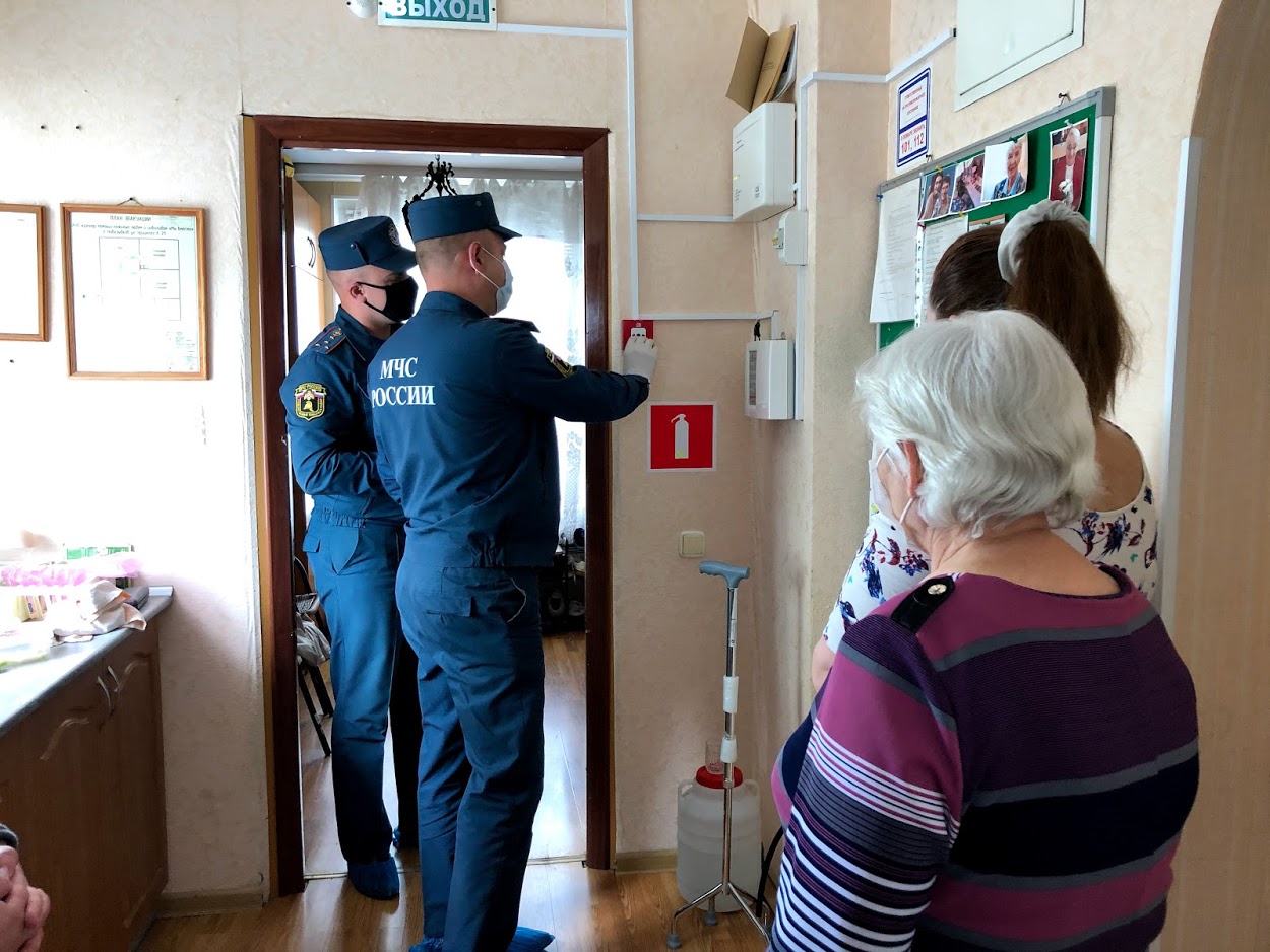 В Климово и Новозыбкове успешно прошел проверку МЧС Центр помощи пожилым  людям и инвалидам «Мы вместе» • Новозыбков.SU