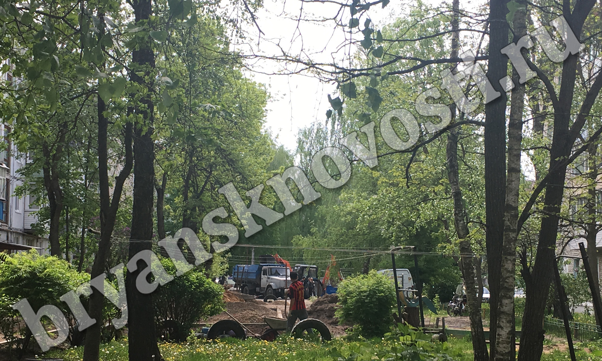 МКП «Благоустройство» наведёт порядок на нескольких дворовых территориях в Новозыбкове