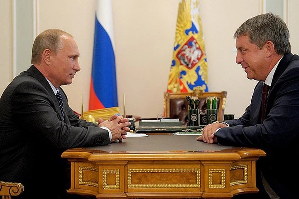 Богомаз снова идет в губернаторы. Его планы поддержал Путин