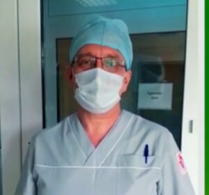 Начальник брянского госпиталя: маска снижает шанс заражения COVID-19 собеседников в масках до 1,5 процента