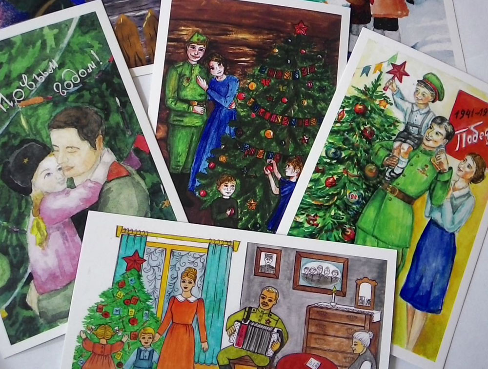 Юные художники из Брянской области могут стать авторами новогодних открыток