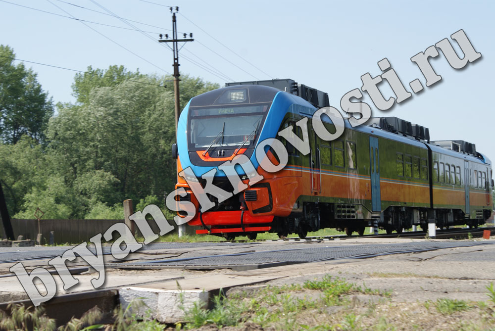 Пригородные поезда «Унеча – Новозыбков» будут ходить по временному расписанию