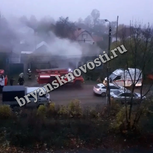 Дом в Новозыбкове вспыхнул от масляного обогревателя