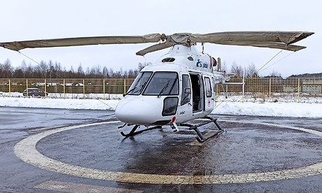 Доставленный на вертолете маленький пациент из Новозыбкова пошел на поправку