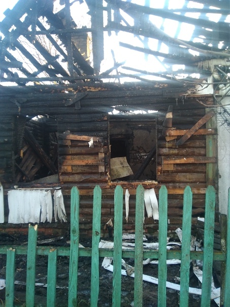 В новозыбковском селе Тростань ночью тушили пожар. Четвертый в декабре