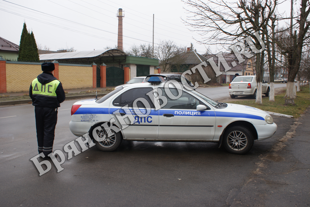 На дорогах Новозыбкова за сутки остановили троих пьяных водителей