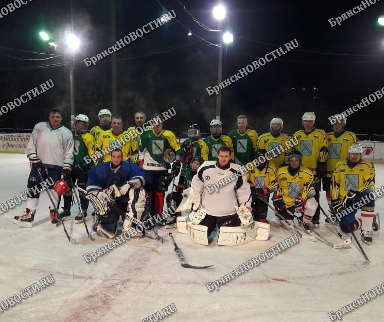Хоккеисты Новозыбкова начали борьбу за юбилейный Кубок города