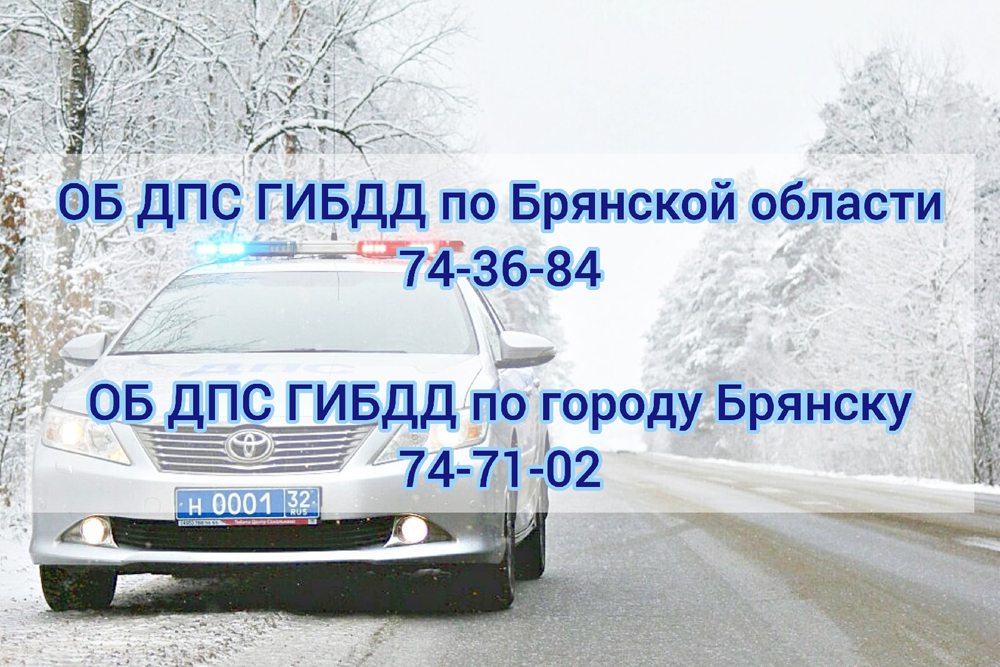 За первый день нового года в Брянской области остановлены 30 нетрезвых водителей