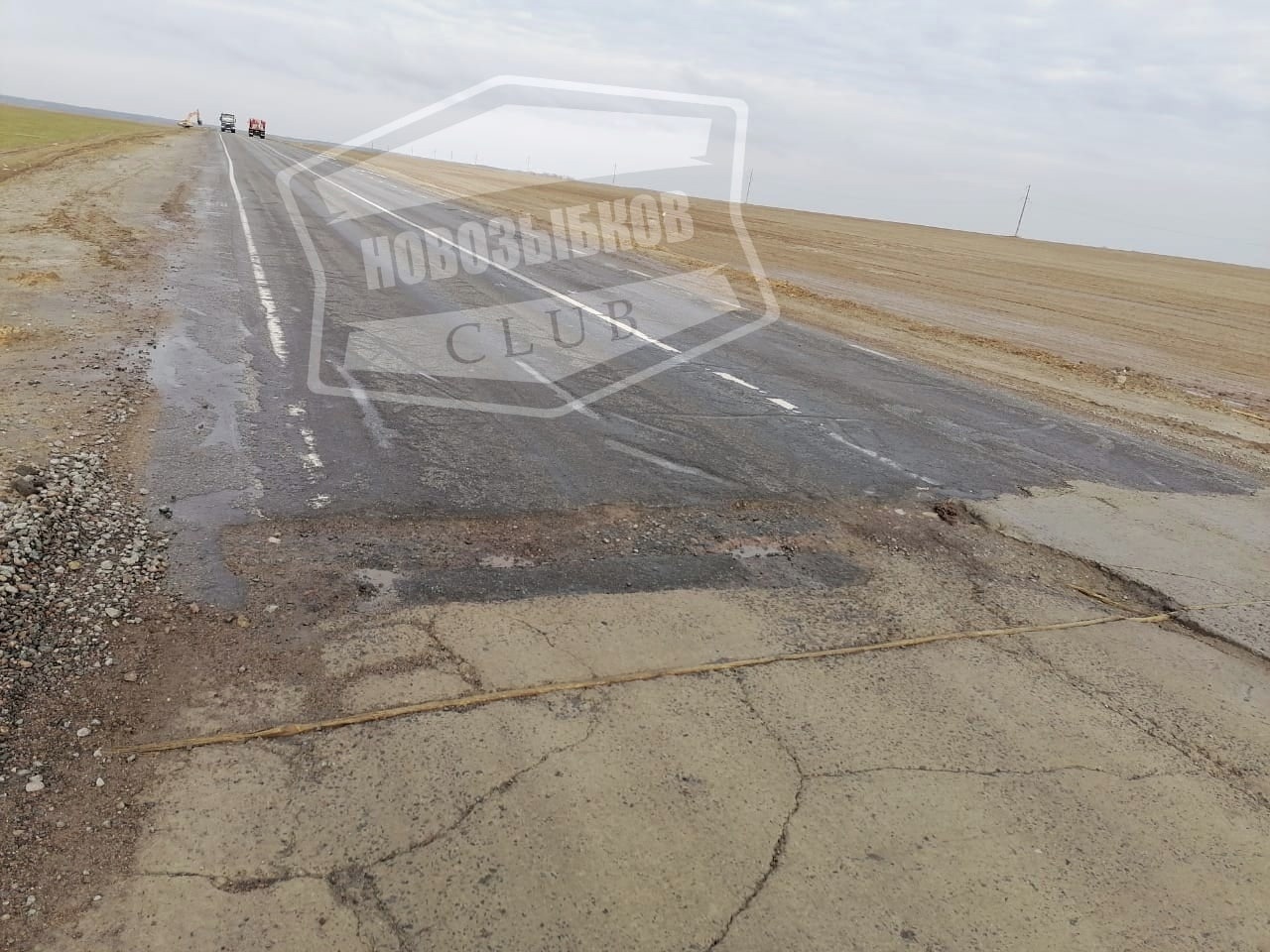 Новозыбковские водители показали, где заканчивается асфальт