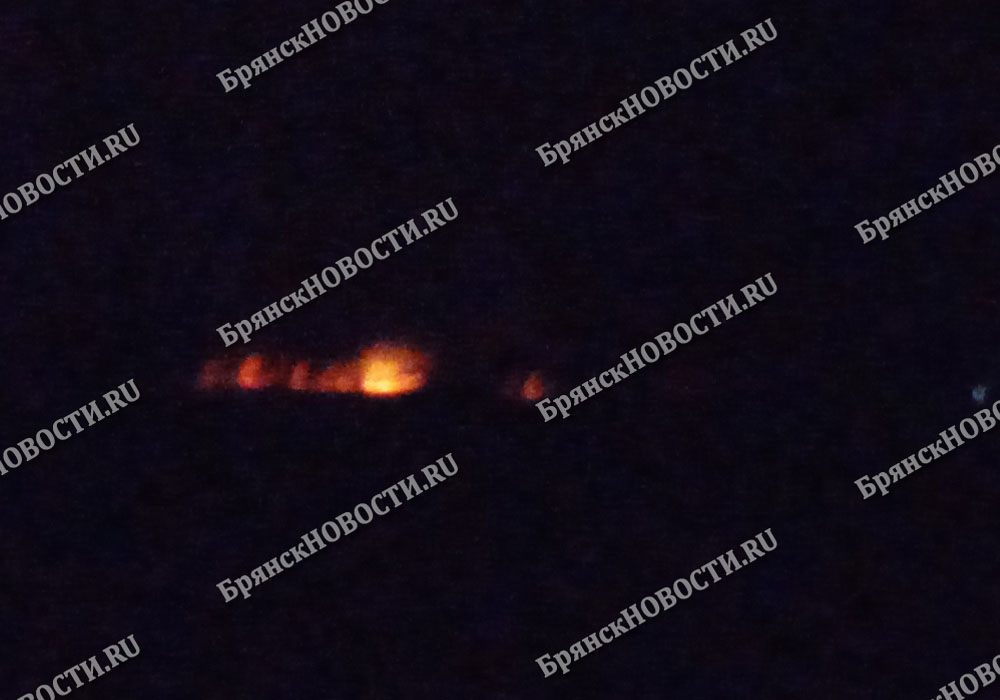 В Новозыбковском районе продолжают гореть поля