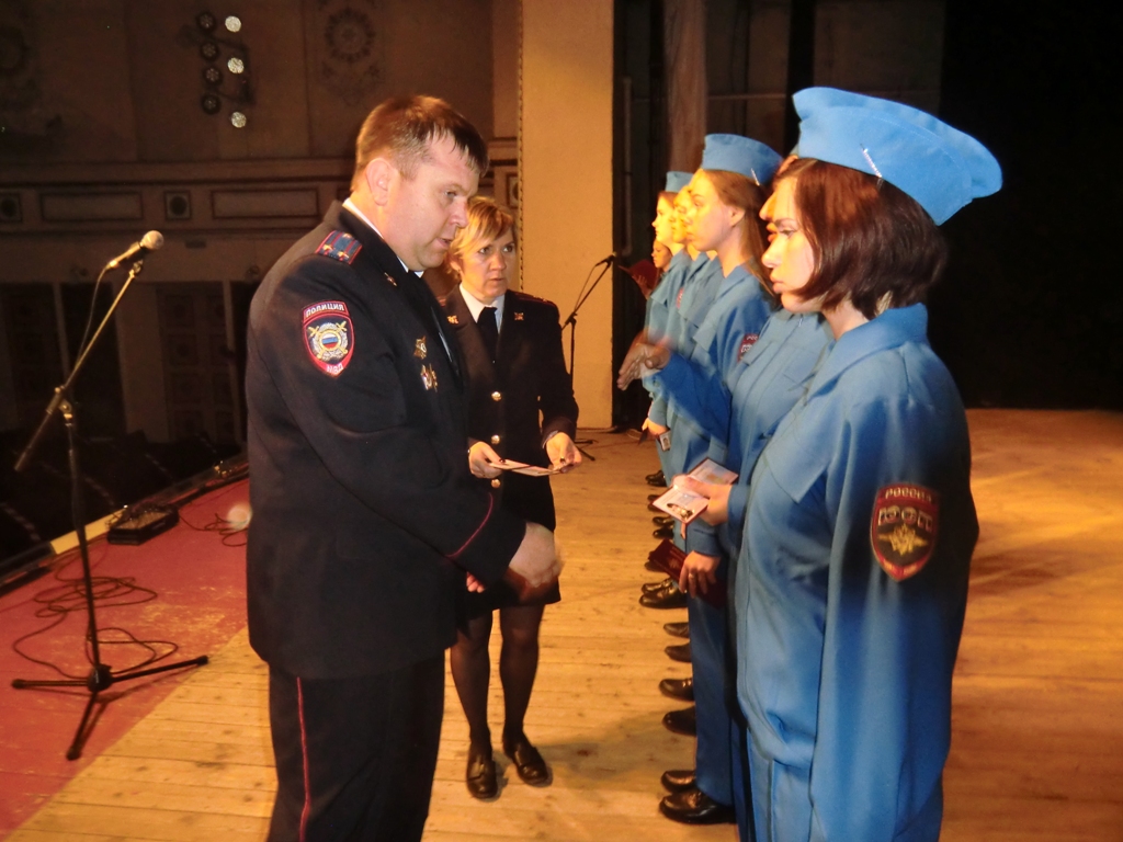 Студентов педколледжа в Новозыбкове официально приняли в отряд «Юный страж порядка»