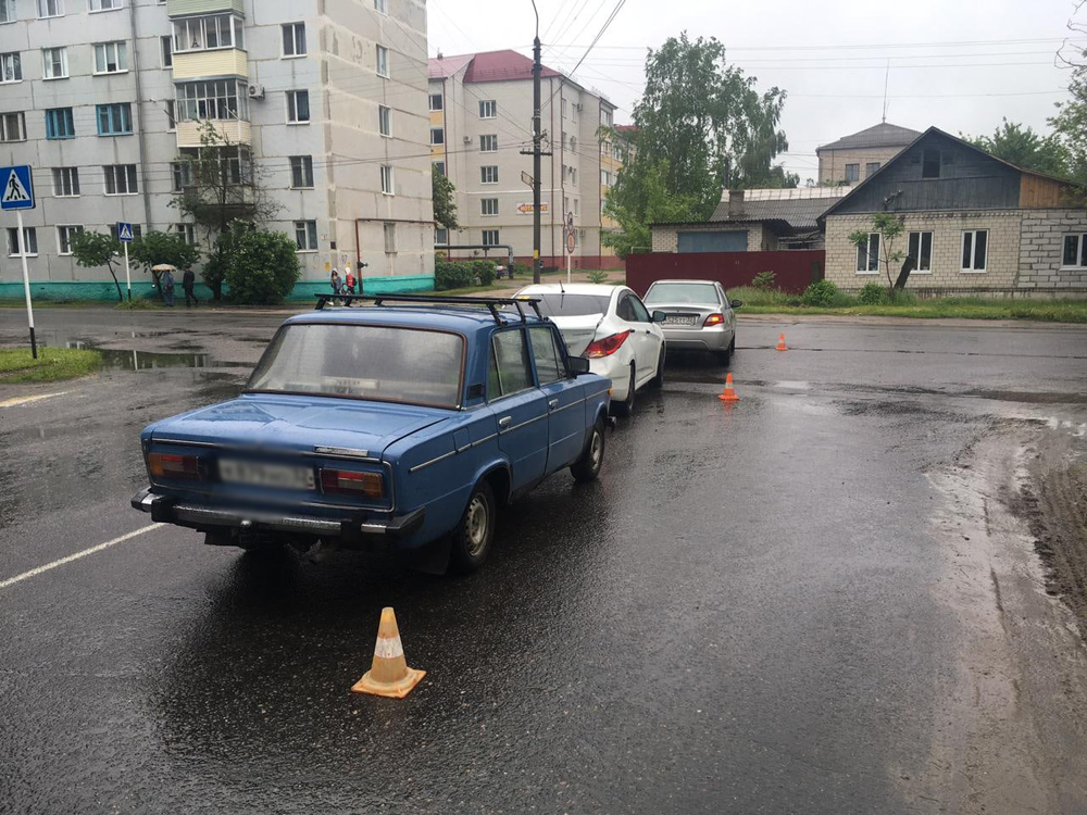 В Новозыбкове очередная авария с пострадавшими