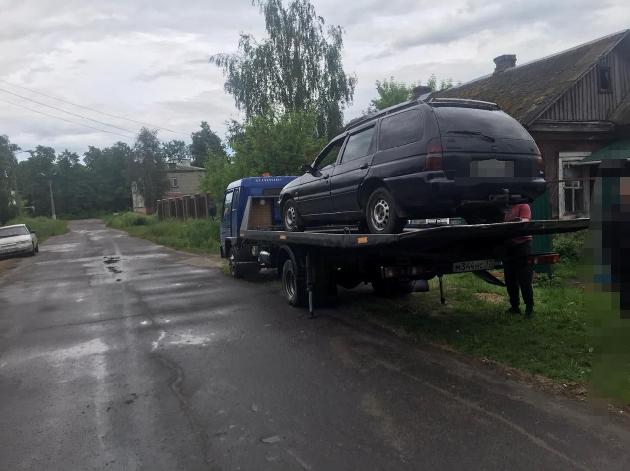 Под Новозыбковом у пьяного водителя забрали авто на штрафстоянку