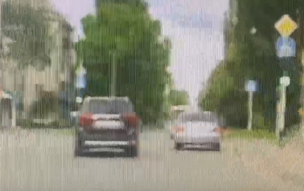 Лихача на Mitsubishi в Новозыбкове оштрафовали по записи видеорегистратора