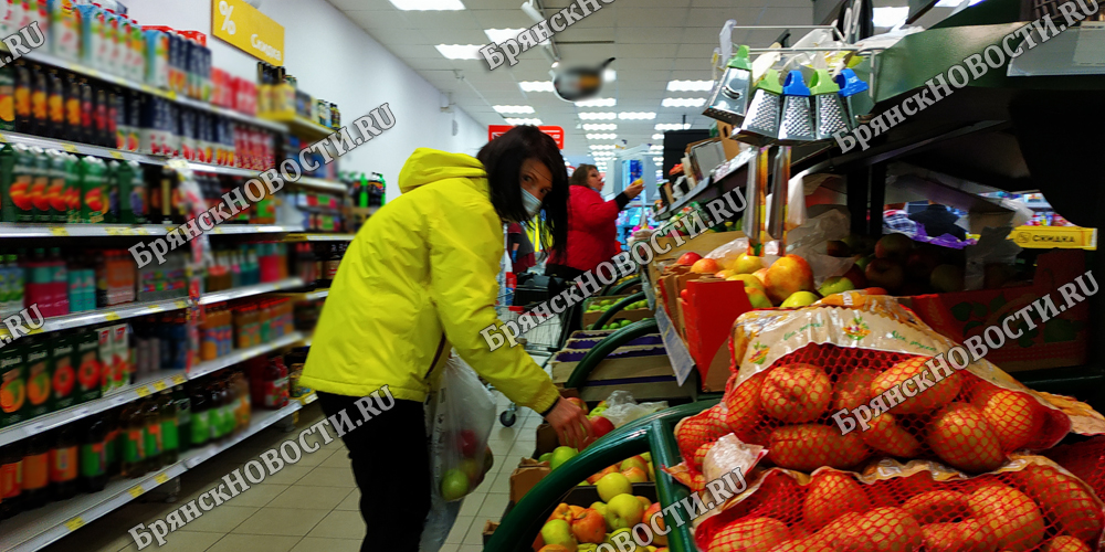 Инфляция в Брянской области в июне составила 0,3%, с начала года — 3,8%