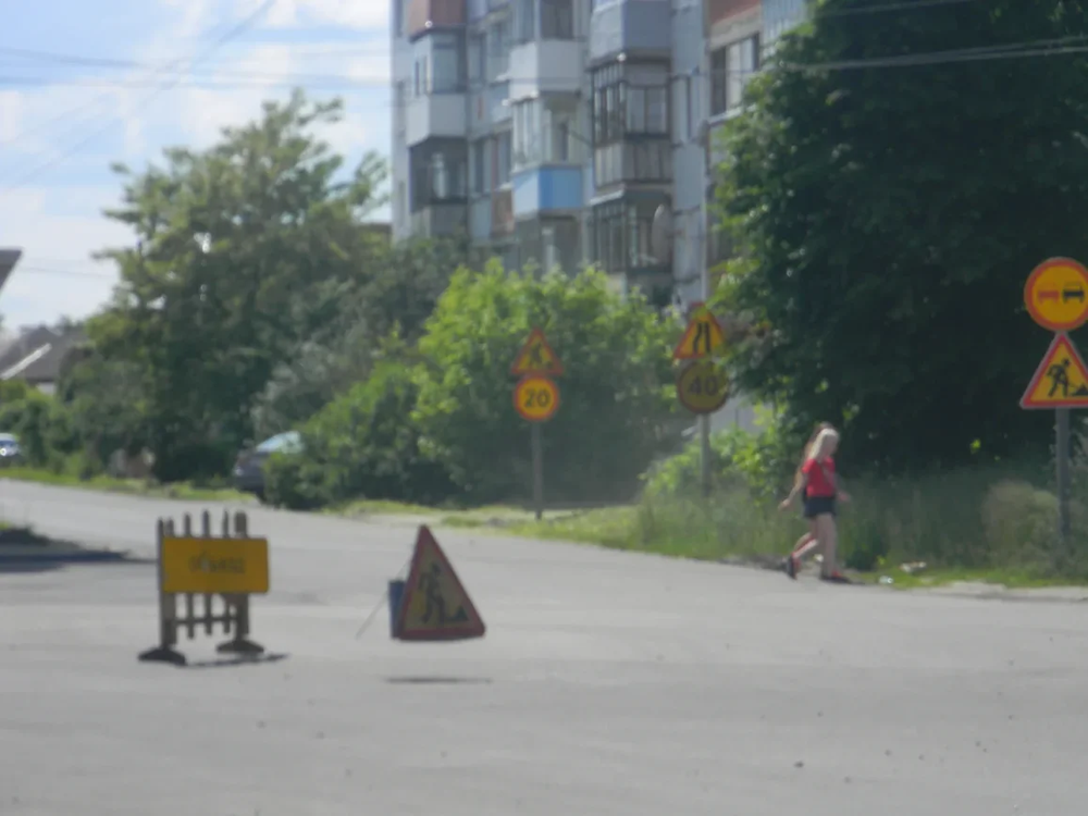 Ямочный ремонт в Новозыбкове приостановили из-за вакцинации