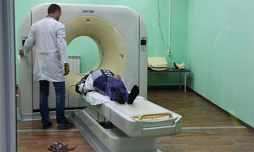 Новый КТ-аппарат в Новозыбкове готовят для приема ковид-пациентов