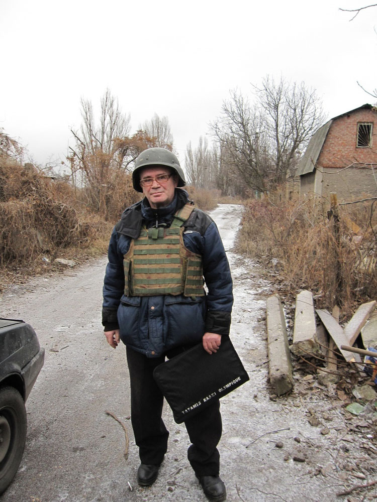 Военный корреспондент из Новозыбкова вернулся из очередной командировки