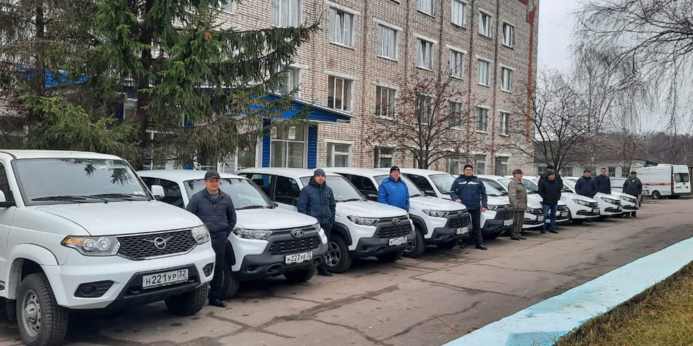 Новые автомобили для Новозыбковской ЦРБ