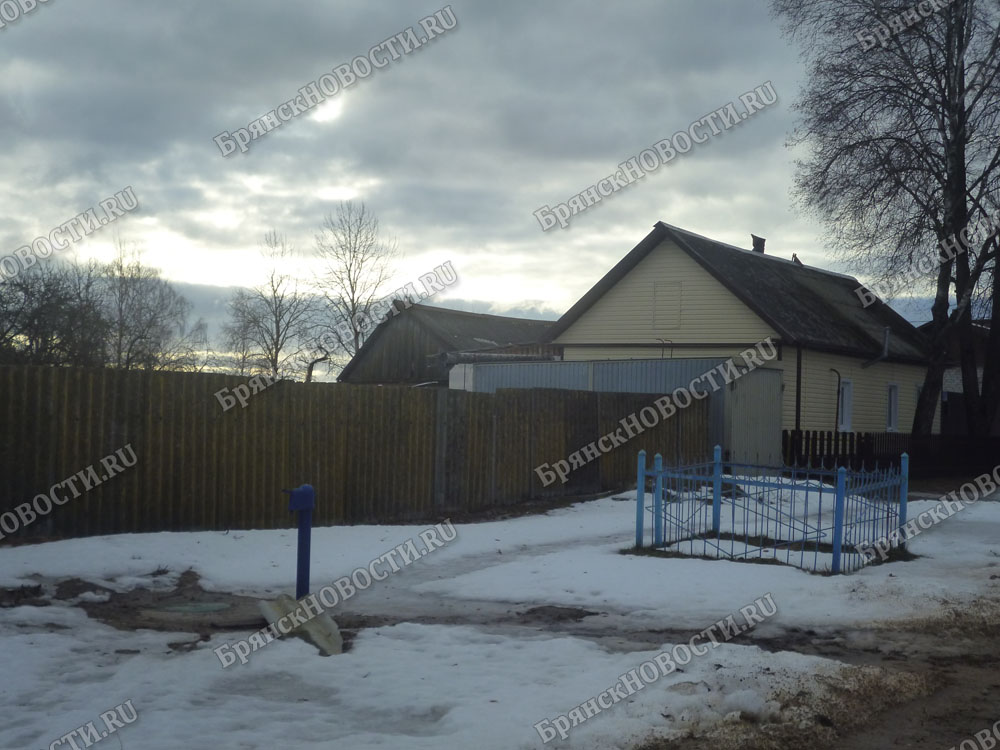 В селе Внуковичи в Новозыбковском районе огорожено пустое место